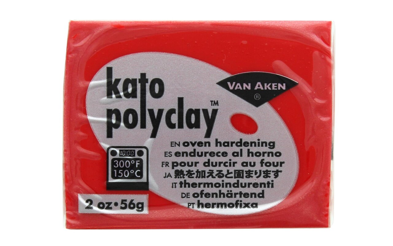 Van Aken Kato Polyclay 2oz Red